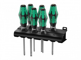 Wera 105656 Kraftform Screwdriver Set 6pc 4slt 2pz £29.99